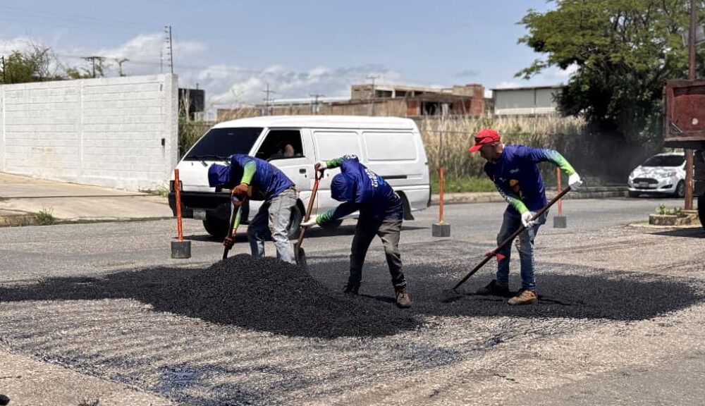 Alcaldía de San Diego refuerza plan de bacheo - Agencia Carabobeña de Noticias