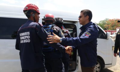 Bomberos de San Diego refuerzan labores de rescate - Agencia Carabobeña de Noticias