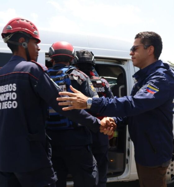 Bomberos de San Diego refuerzan labores de rescate - Agencia Carabobeña de Noticias