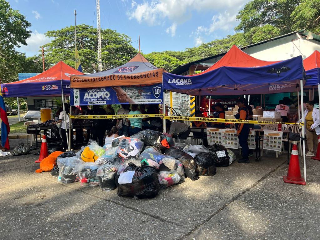 Centros de acopio en Naguanagua - Agencia Carabobeña de Noticias