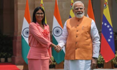 Delcy Rodríguez en India - Agencia Carabobeña de Noticias