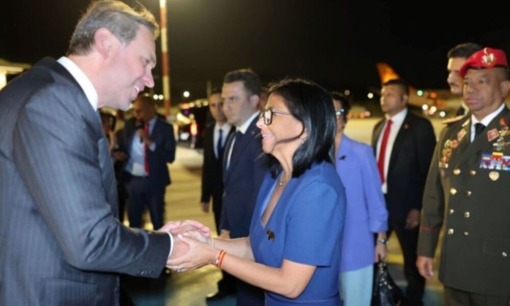 Delcy Rodríguez llegó a Turquía - Agencia Carabobeña de Noticias