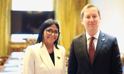 Delcy Rodríguez se reunió con embajador de EEUU en India - Agencia Carabobeña de Noticias