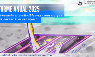 En Venezuela murió un preso cada dos días durante 2025 - Agencia Carabobeña de Noticias