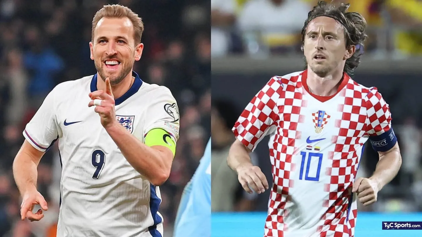 Inglaterra contra Croacia - Agencia Carabobeña de Noticias