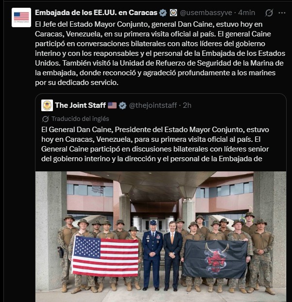 Jefe de Estado Mayur Conjunto en Venezuela - Agencia Carabobeña de Noticias