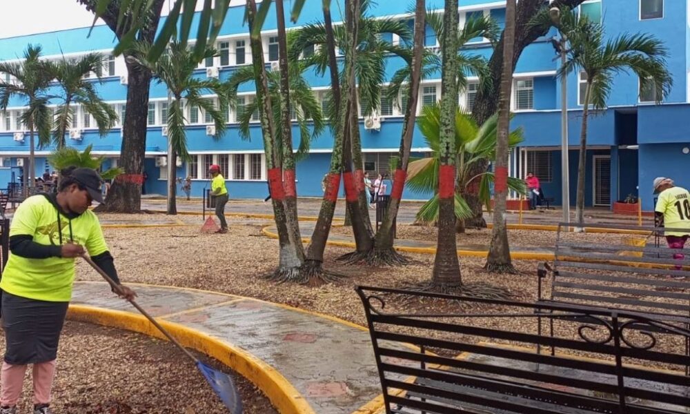 Mantenimiento en espacios de la CHET - Agencia Carabobeña de Noticias