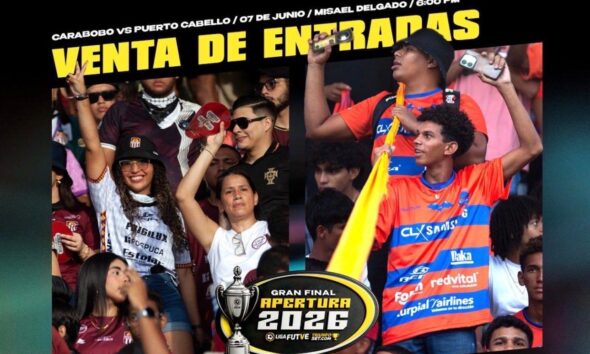 Precios de entradas de final Carabobo-Puerto Cabello