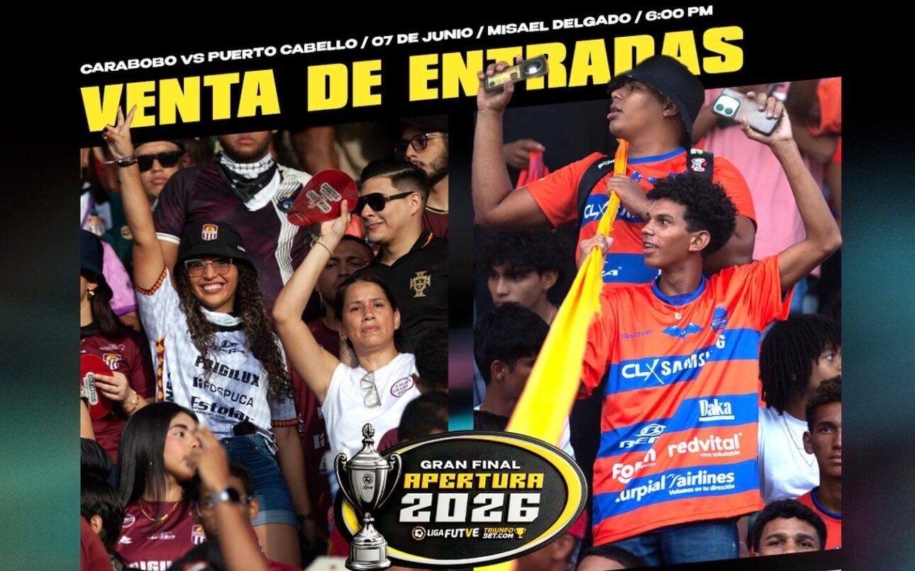 Precios de entradas de final Carabobo-Puerto Cabello