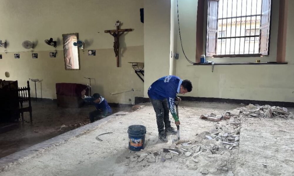 Rehabilitan altar mayor de iglesia San Diego de Alcalá y La Candelaria - Agencia Carabobeña de Noticias
