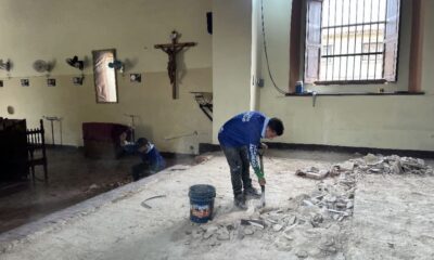 Rehabilitan altar mayor de iglesia San Diego de Alcalá y La Candelaria - Agencia Carabobeña de Noticias