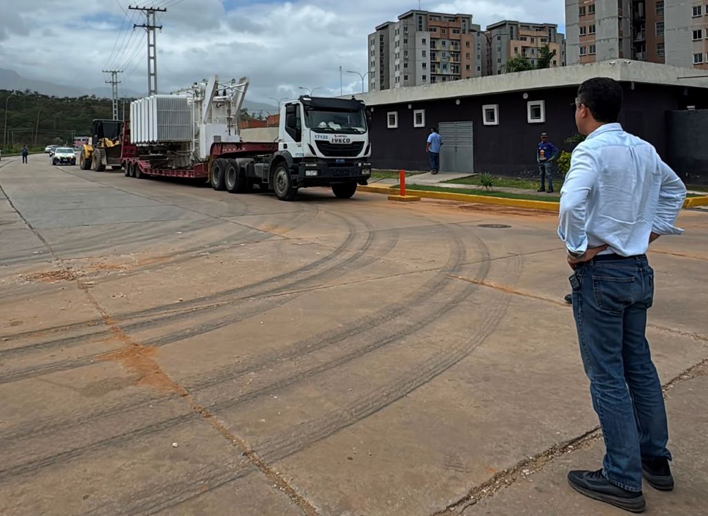 Transformador llega a subestación Montemayor - Agencia Carabobeña de Noticias
