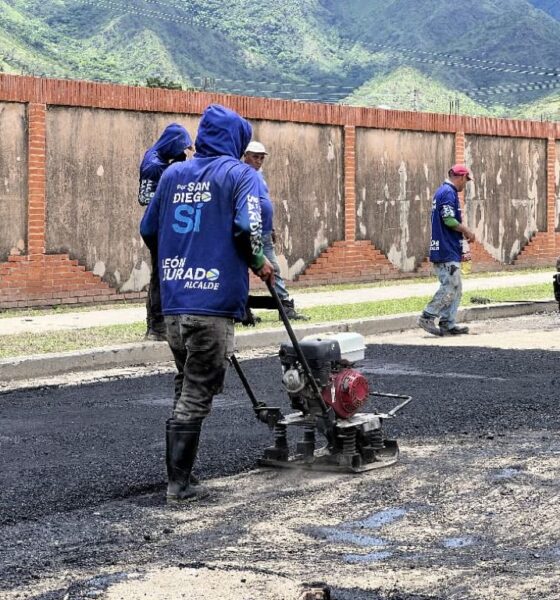 Vialsandi aplicó 424 toneladas de asfalto - Agencia Carabobeña de Noticias