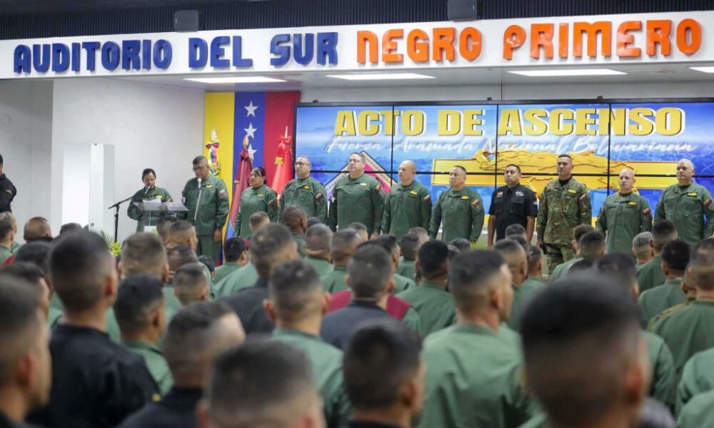 Ascendidos más de 600 funcionarios de FANB en Carabobo - Agencia Carabobeña de Noticias