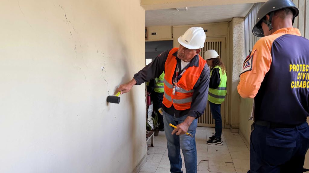 Avanza plan multidisciplinario de evaluación estructural - Agencia Carabobeña de Noticias