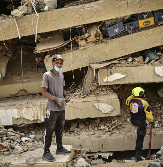 Búsqueda de desaparecidos por doble terremoto se intensifica - Agencia Carabobeña de Noticias