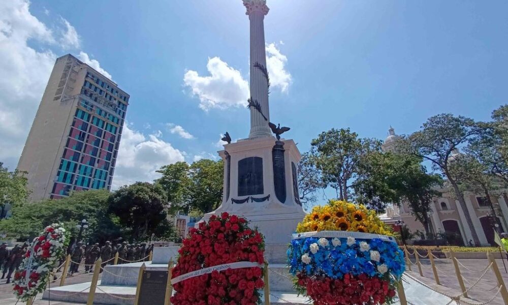 Carabobo conmemoró aniversario 243 del natalicio del Libertador - Agencia Carabobeña de Noticias