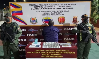 Detenido por transportar 91 dediles - Agencia Carabobeña de Noticias