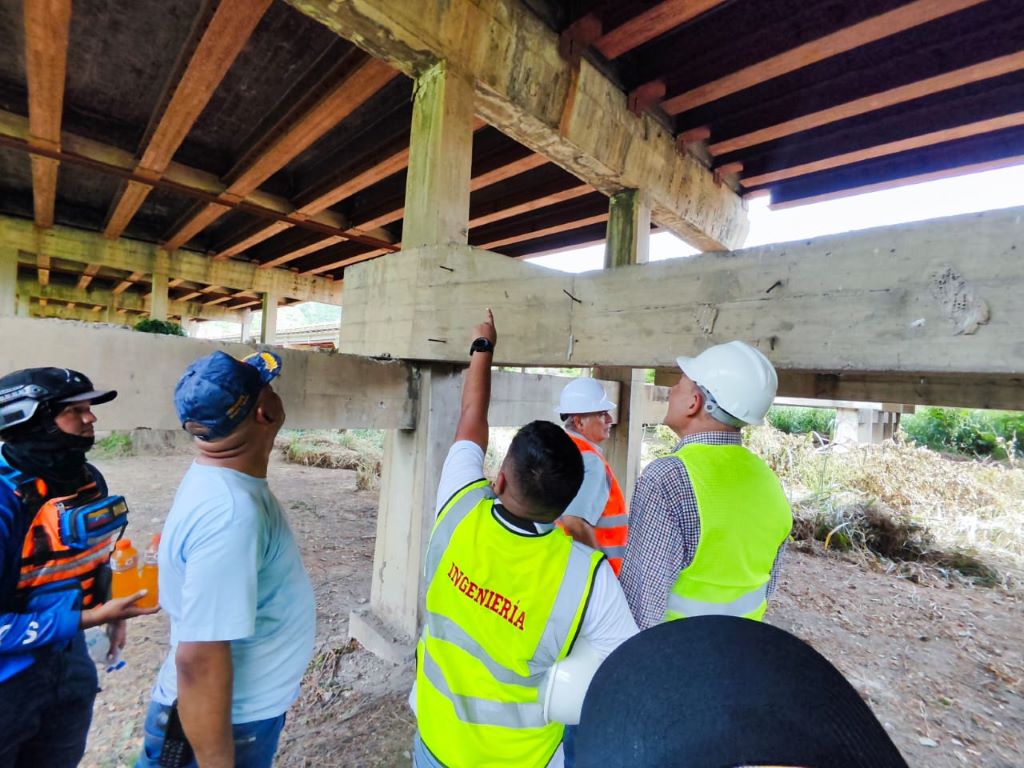 Diagnóstico en Viaducto de La Cabrera - Agencia Carabobeña de Noticias