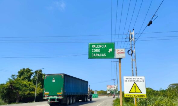 Dispositivo de seguridad vial sigue activado en Distribuidor Palma - Agencia Carabobeña de Noticias