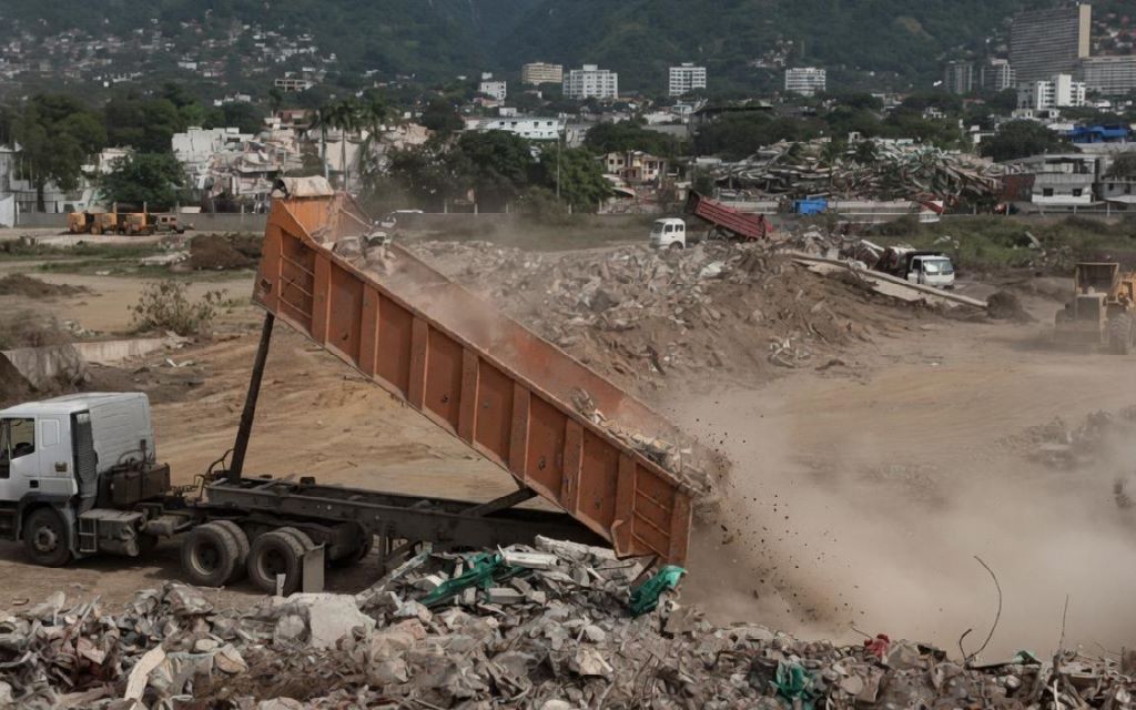 Escombros en La Guaira - Agencia Carabobeña de Noticias