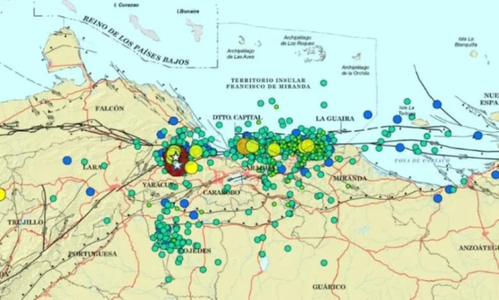Funvisis reporta 211 sismos - Agencia Carabobeña de Noticias