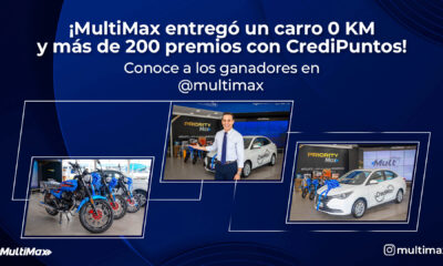 Ganadores Sorteo Credipunto Multimax Junio