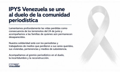 IPYS Venezuela periodistas terremotos
