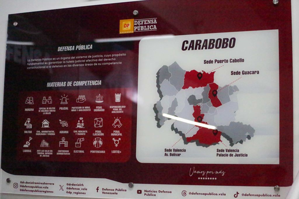 Inaugurada oficina de Defensa Pública en Guacara - Agencia Carabobeña de Noticias