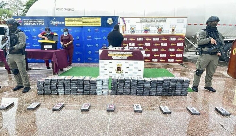 Incautan más de 3.000 kilos de cocaína en Monagas - Agencia Carabobeña de Noticias