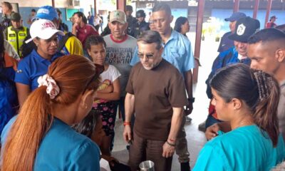 Lacava visitó refugios - Agencia Carabobeña de Noticias