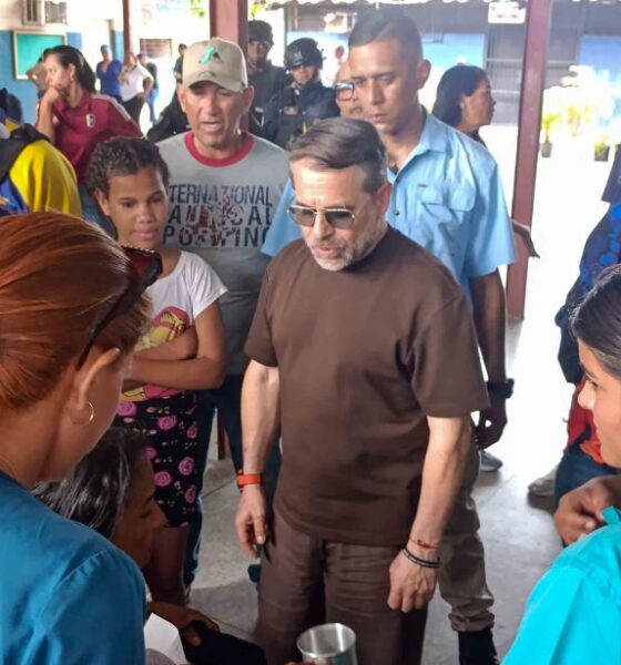 Lacava visitó refugios - Agencia Carabobeña de Noticias