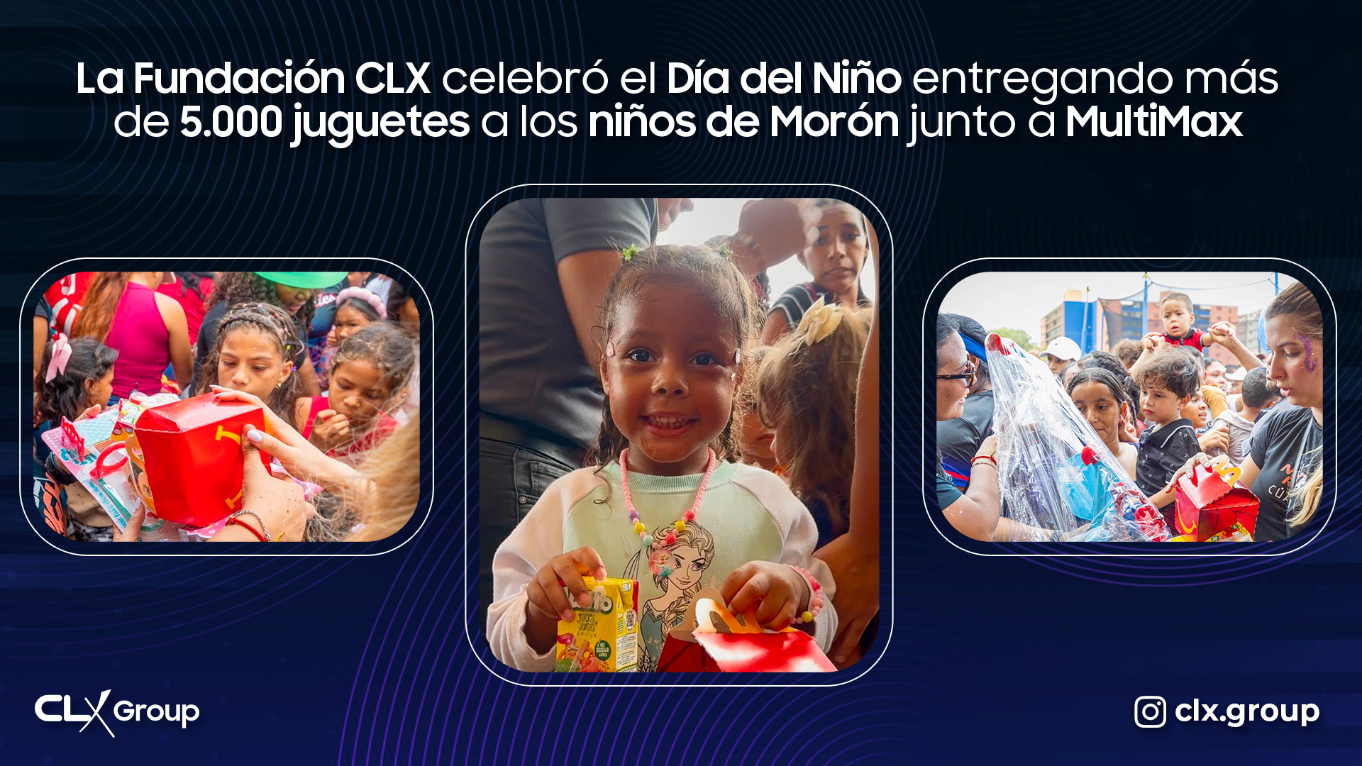 La Fundación CLX celebró el Día del Niño