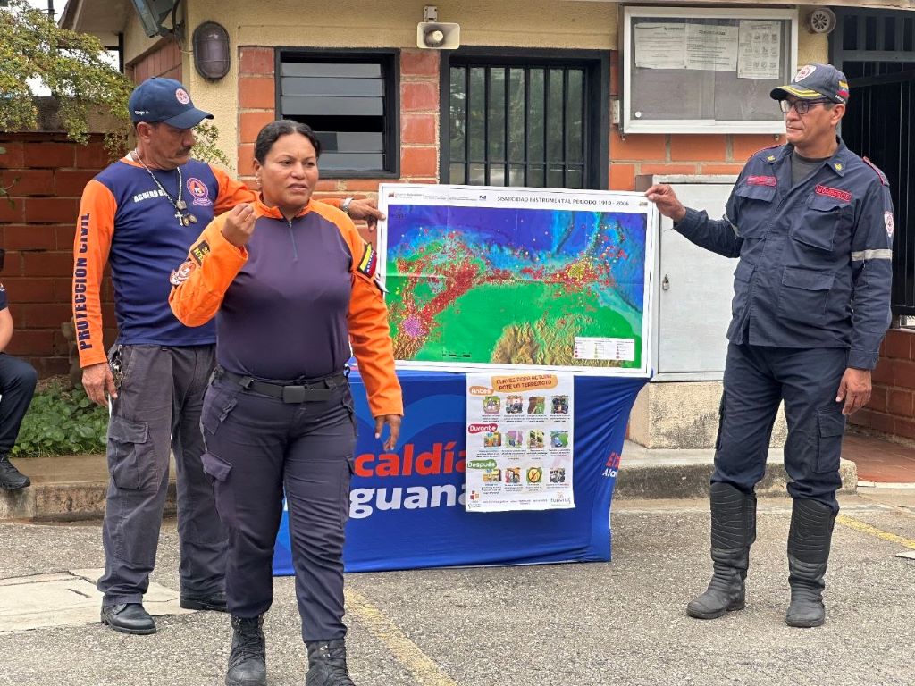 Naguanagua refuerza Cultura Sísmica - Agencia Carabobeña de Noticias