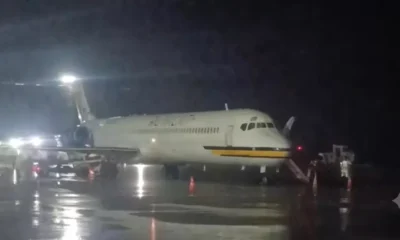 Rayo impactó avión en aeropuerto de Valencia - Agencia Carabobeña de Noticias