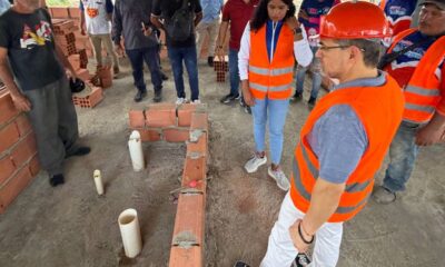 Supervisaron reconstrucción de viviendas en Juan José Mora - Agencia Carabobeña de Noticias