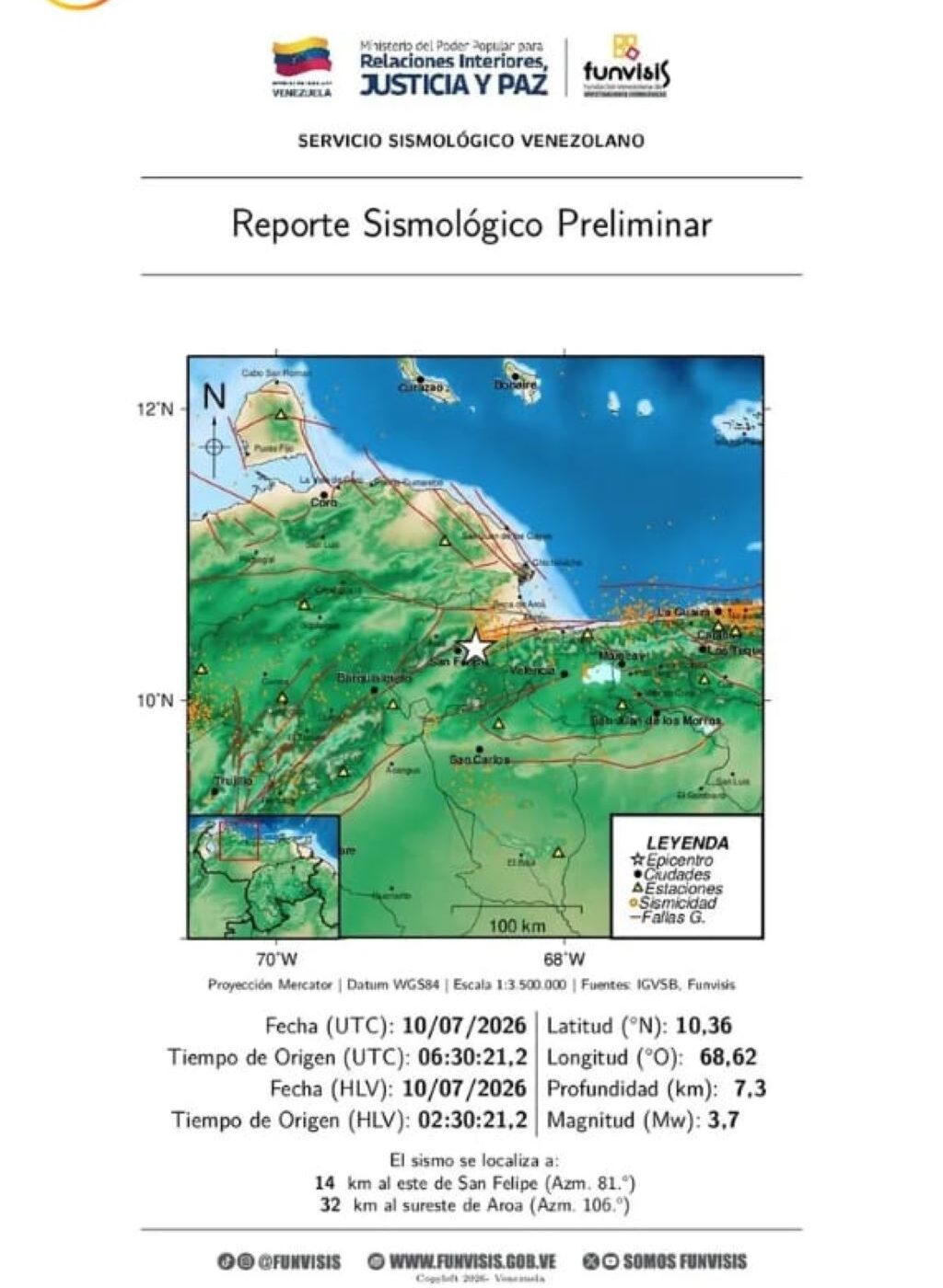Sismo causa pánico y evacuaciones - Agencia Carabobeña de Noticias