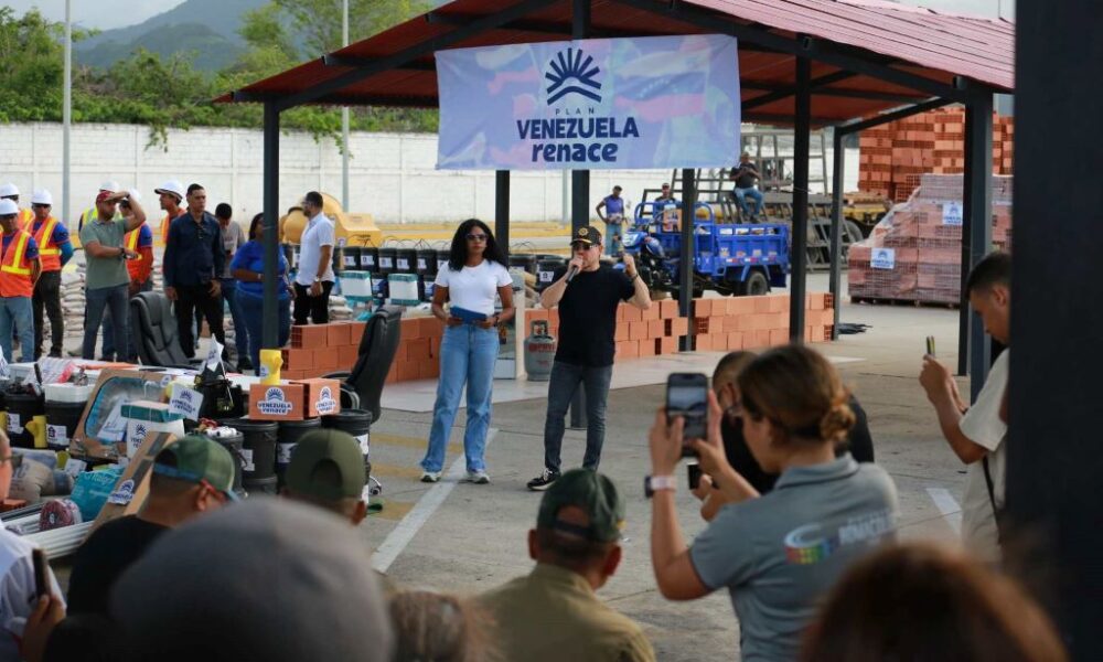 “Venezuela Renace” entregó materiales para la construcción - Agencia Carabobeña de Noticias