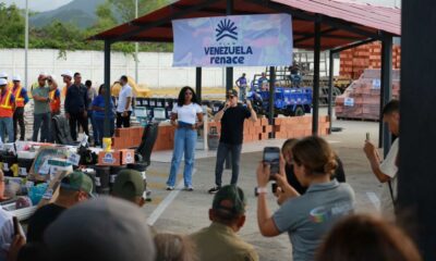 “Venezuela Renace” entregó materiales para la construcción - Agencia Carabobeña de Noticias