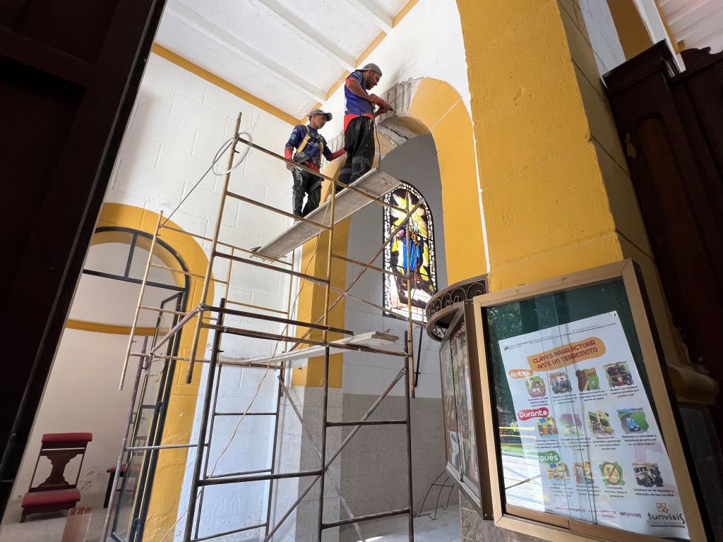 restauración de Iglesia Nuestra Señora de Begoña - Agencia Carabobeña de Noticias