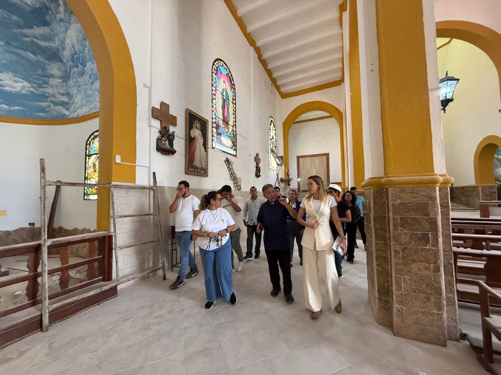 restauración de Iglesia Nuestra Señora de Begoña - Agencia Carabobeña de Noticias