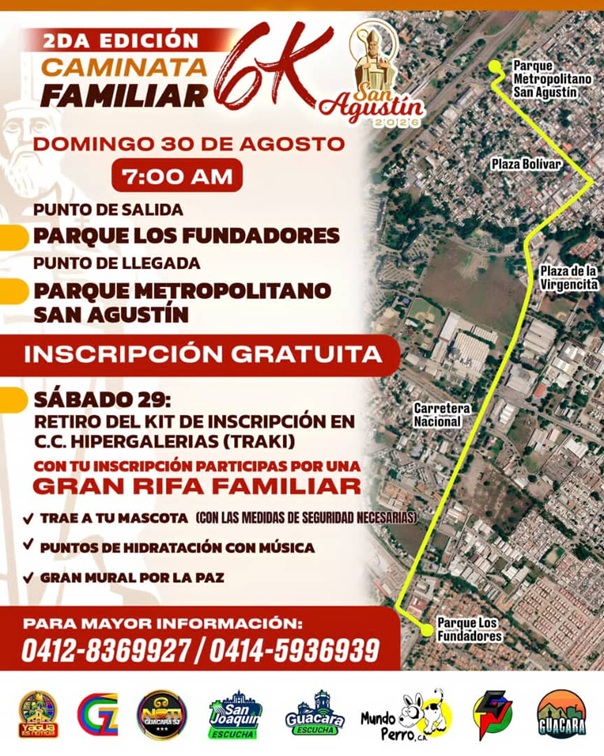 2da Caminata San Agustín 2026