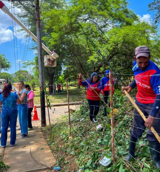 Abordaje de limpieza en Naguanagua - Agencia Carabobeña de Noticias