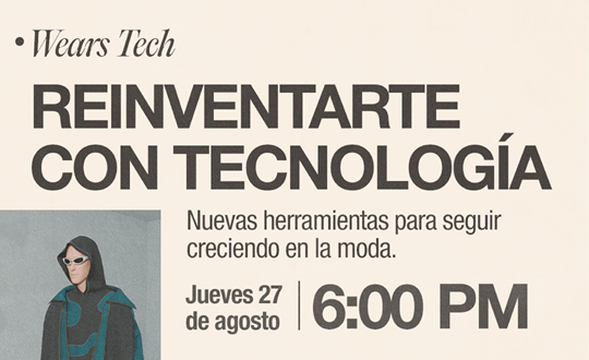 Academia de Moda UCAB Masterclasses terremotos