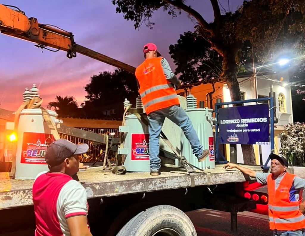 Alcaldía de Bejuma instaló cuatro transformadores - Agencia Carabobeña de Noticias