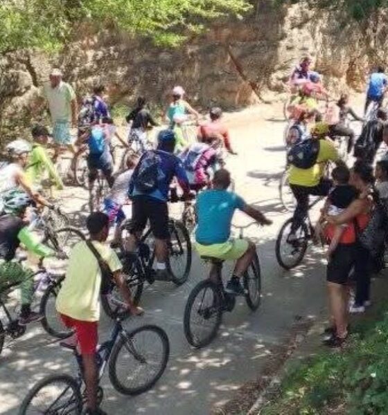 Bicicletada Ecológica Familiar en Canoabo - Agencia Carabobeña de Noticias