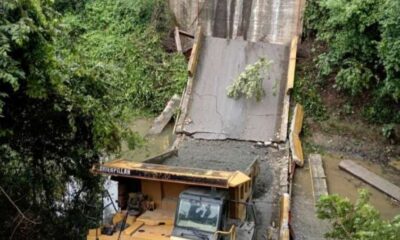 Colapsó puente El Pao - Agencia Carabobeña de Noticias