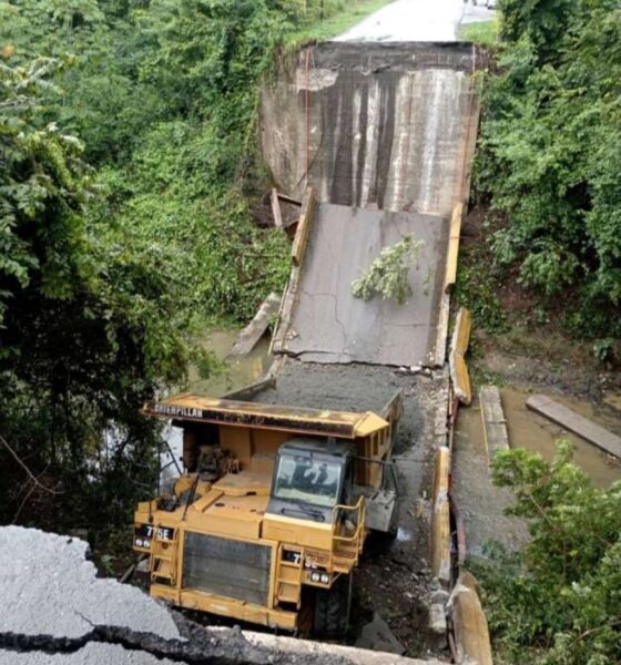 Colapsó puente El Pao - Agencia Carabobeña de Noticias
