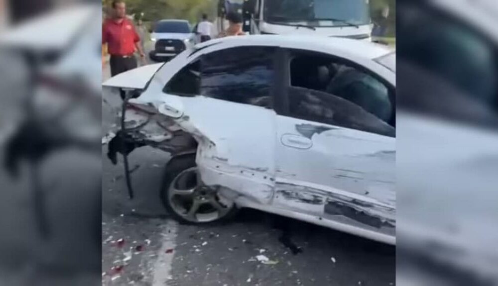 Colisión múltiple en San Diego - Agencia Carabobeña de Noticias