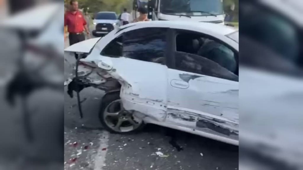 Colisión múltiple en San Diego - Agencia Carabobeña de Noticias